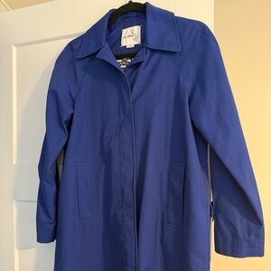 Same Edelman, Cobalt Blue, Rain/Trench Coat, Sz X-Small